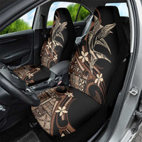 Samoa Manuia le Aso Tuto'atasi Car Seat Cover Siapo Mamanu Mix Tatau Marlin