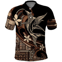 Samoa Manuia le Aso Tuto'atasi Polo Shirt Siapo Mamanu Mix Tatau Marlin