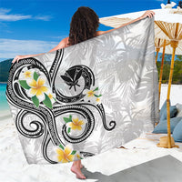 Kanaka Maoli Hawaii Plumeria Sarong Dancing Tentacles White Style