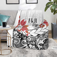 Bula Fiji Day Blanket Tagimaucia on Masi Pattern