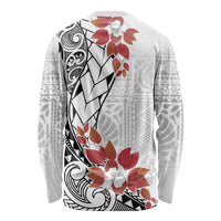 Bula Fiji Day Long Sleeve Shirt Tagimaucia on Masi Pattern LT7 - Polynesian Pride