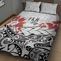 Bula Fiji Day Quilt Bed Set Tagimaucia on Masi Pattern