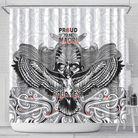 Aotearoa Personalized Shower Curtain Proud To Be Maori LT7 - Polynesian Pride