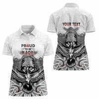 Aotearoa Personalized Women Polo Shirt Proud To Be Maori