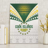 Cook Islands Rugby Canvas Wall Art Kuki's Aitu Champions - Polynesian Pride