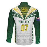 Cook Islands Rugby Custom Family Matching Mermaid Dress and Hawaiian Shirt Kuki's Aitu Champions LT7 - Polynesian Pride