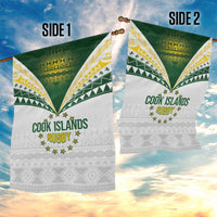 Cook Islands Rugby Garden Flag Kuki's Aitu Champions - Polynesian Pride