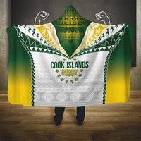 Cook Islands Rugby Hooded Blanket Kuki's Aitu Champions - Polynesian Pride