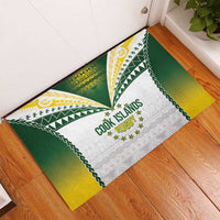 Cook Islands Rugby Rubber Doormat Kuki's Aitu Champions - Polynesian Pride