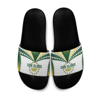 Cook Islands Rugby Slide Sandals Kuki's Aitu Champions - Polynesian Pride