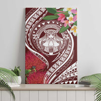 Aloha Hawaii Big Island Canvas Wall Art Ohia Lehua Wahine
