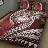 Aloha Hawaii Big Island Quilt Bed Set Ohia Lehua Wahine