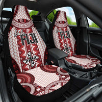 Bula Fiji Vintage Car Seat Cover Scarlet Masi Motifs