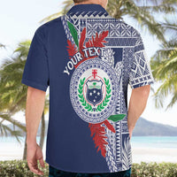 Samoa Rugby Personalized Hawaiian Shirt Toa Samoa Myriad Siapo