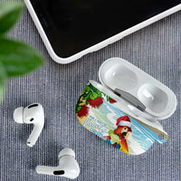 Have A Very Beach Christmas AirPods Case Parrot By Lehua Flower - Polynesian Pride