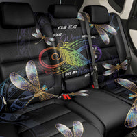 Personalised Polynesian Memorial Back Car Seat Cover Your Wings Were Ready But My Heart Was Not
