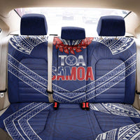 Toa Samoa Rugby Back Car Seat Cover Ulafala Mix Nifo'oti LT7 - Polynesian Pride