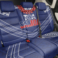 Toa Samoa Rugby Back Car Seat Cover Ulafala Mix Nifo'oti LT7 - Polynesian Pride