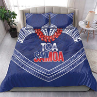 Toa Samoa Rugby Bedding Set Ulafala Mix Nifo'oti - Polynesian Pride