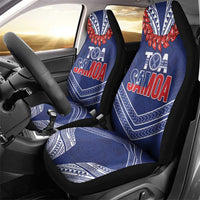 Toa Samoa Rugby Car Seat Cover Ulafala Mix Nifo'oti LT7 - Polynesian Pride