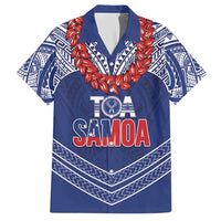 Toa Samoa Rugby Custom Family Matching Short Sleeve Bodycon Dress and Hawaiian Shirt Ulafala Mix Nifo'oti - Polynesian Pride