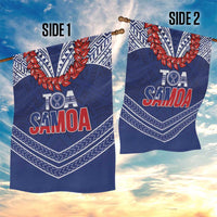 Toa Samoa Rugby Garden Flag Ulafala Mix Nifo'oti - Polynesian Pride