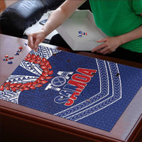 Toa Samoa Rugby Puzzle Ulafala Mix Nifo'oti - Polynesian Pride