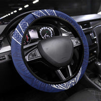 Toa Samoa Rugby Steering Wheel Cover Ulafala Mix Nifo'oti - Polynesian Pride