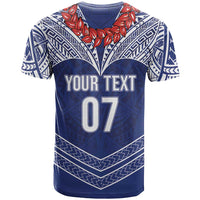 Toa Samoa Rugby Custom T Shirt Ulafala Mix Nifo'oti - Polynesian Pride