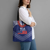 Toa Samoa Rugby Tote Bag Ulafala Mix Nifo'oti LT7 - Polynesian Pride