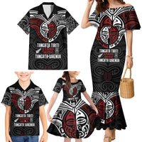 Maori Hongi Toitu Te Tiriti Family Matching Mermaid Dress and Hawaiian Shirt Tangata Tiriti Stand With Tangata Whenua LT7 - Polynesian Pride