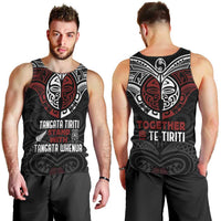 Maori Hongi Toitu Te Tiriti Men Tank Top Tangata Tiriti Stand With Tangata Whenua