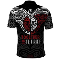 Maori Hongi Toitu Te Tiriti Polo Shirt Tangata Tiriti Stand With Tangata Whenua