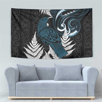 New Zealand Tui Bird Tapestry Maori Kowhaiwhai