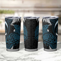 New Zealand Tui Bird Tumbler Cup Maori Kowhaiwhai LT7 - Polynesian Pride