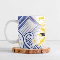 Philippines Tribal Sun Personalized Ceramic Mug Hunting Eagle