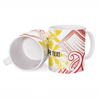 Philippines Tribal Sun Personalized Ceramic Mug Hunting Eagle