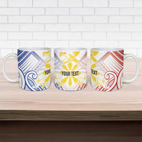 Philippines Tribal Sun Personalized Ceramic Mug Hunting Eagle