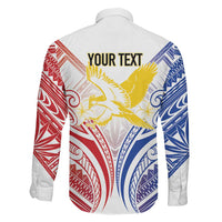 Philippines Tribal Sun Personalized Family Matching Tank Maxi Dress and Hawaiian Shirt Hunting Eagle LT7 - Polynesian Pride