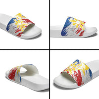Filipino Sun and Stars Slide Sandals Grunge Vibes LT7 - Polynesian Pride
