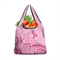 Aotearoa Maori Grocery Bag Pink Fern Ribbons LT7 1-pack One Size Pink - Polynesian Pride