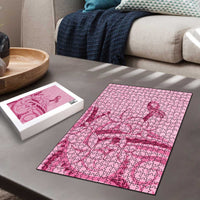 Aotearoa Maori Puzzle Pink Fern Ribbons LT7 - Polynesian Pride