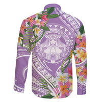Aloha Hawaii Kauai Family Matching Summer Maxi Dress and Hawaiian Shirt Frangipani Mix Mokihana Lei LT7 - Polynesian Pride