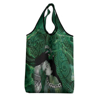 New Zealand Aroha Koe Mama Grocery Bag Maori Hongi - Pounamu LT7 - Polynesian Pride
