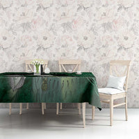 New Zealand Aroha Koe Mama Tablecloth Maori Hongi - Pounamu