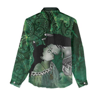 New Zealand Aroha Koe Mama Women Casual Shirt Maori Hongi - Pounamu LT7 - Polynesian Pride