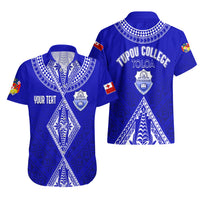 Personalised Tupou College Toloa Hawaiian Shirt Tongan Kupesi - Special LT7 - Polynesian Pride