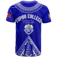 Personalised Tupou College Toloa T Shirt Tongan Kupesi - Special LT7 - Polynesian Pride