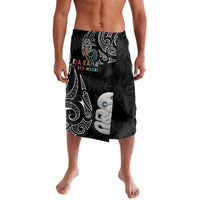 Kia Hara Te reo Maori Lavalava Manaia Moko Pattern