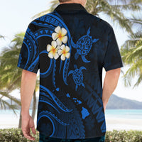 Hawaii Hawaiian Shirt Niihau Islands Polynesian Sunset Plumeria Blue Vibe LT9 - Polynesian Pride